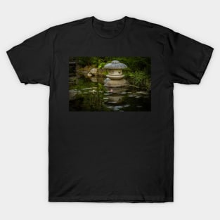 Japanese pond reflections T-Shirt